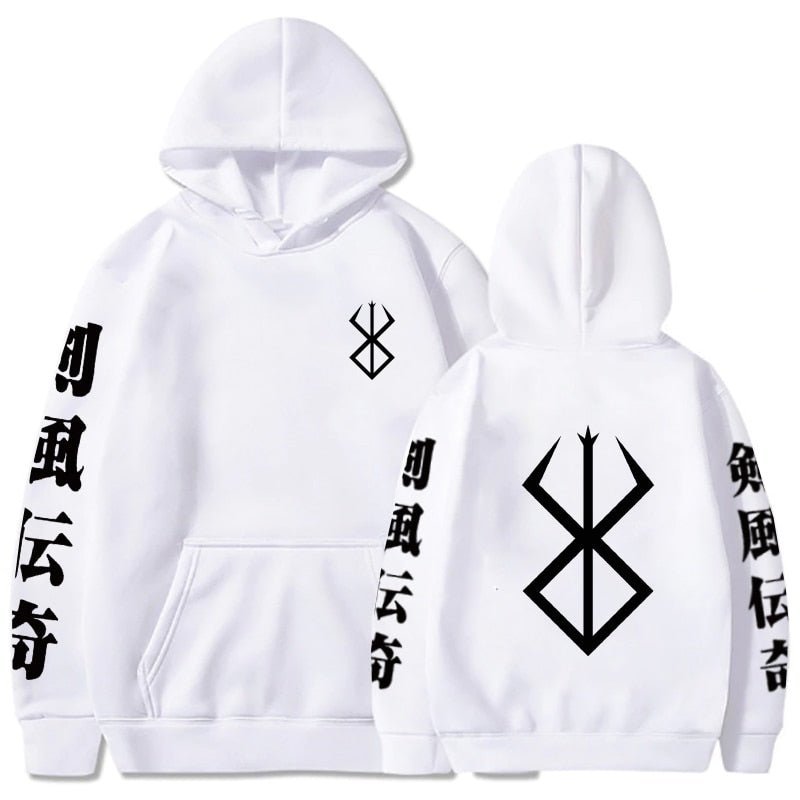 MAOKEI - 2022 Hot Berserk Sacrifice Mark Hoodie - 1005002827964113-Black-XS