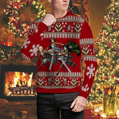 MAOKEI - AOT Ackerman Team Epic Christmas Sweater -