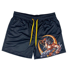 MAOKEI - AOT Eren Yeager Style Short - 1005004770480698-black4-S
