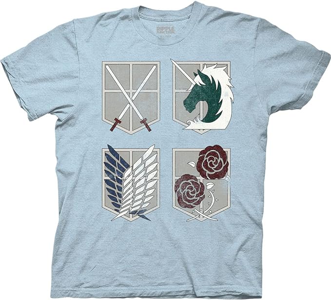 MAOKEI - Attack on Titan All Regiment Epic Official Shirt - B00U0HNYCY-3