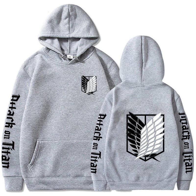MAOKEI - Attack On Titan Battalion Hoodie - 1005003130416787-Black 4-XS