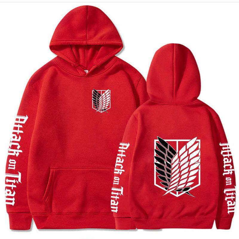 MAOKEI - Attack On Titan Battalion Hoodie - 1005003130416787-Black 4-XS