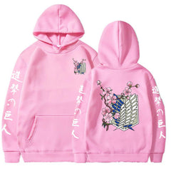 MAOKEI - Attack On Titan Hoodie Japan New Look 2022 - 1005003130416787-Black-XS