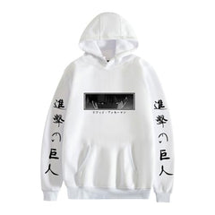 MAOKEI - Attack on Titan Livaï Revenge Eyes Kanji Hoodie - B0CKF2FJ6M-2