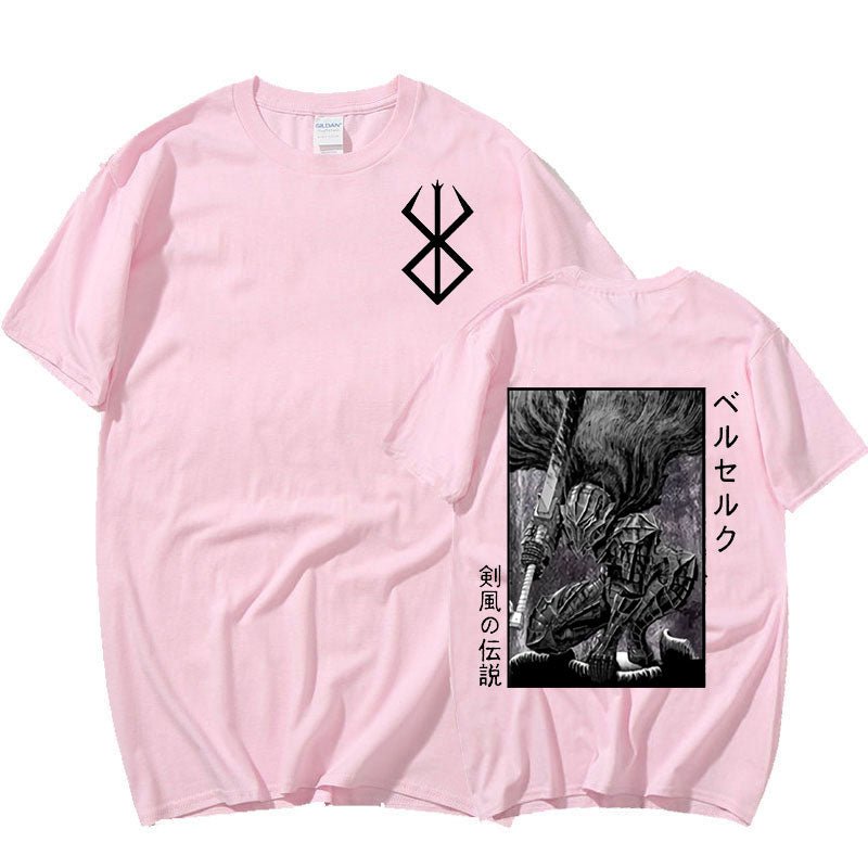 MAOKEI - Berserk Guts Big Swag T-Shirt - 1005003274983015-Black-XS