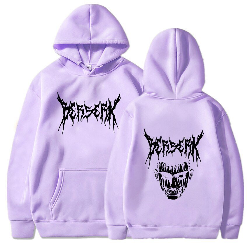 MAOKEI - Berserk Guts Head Fashion Hoodie - 1005004604204877-black-XS