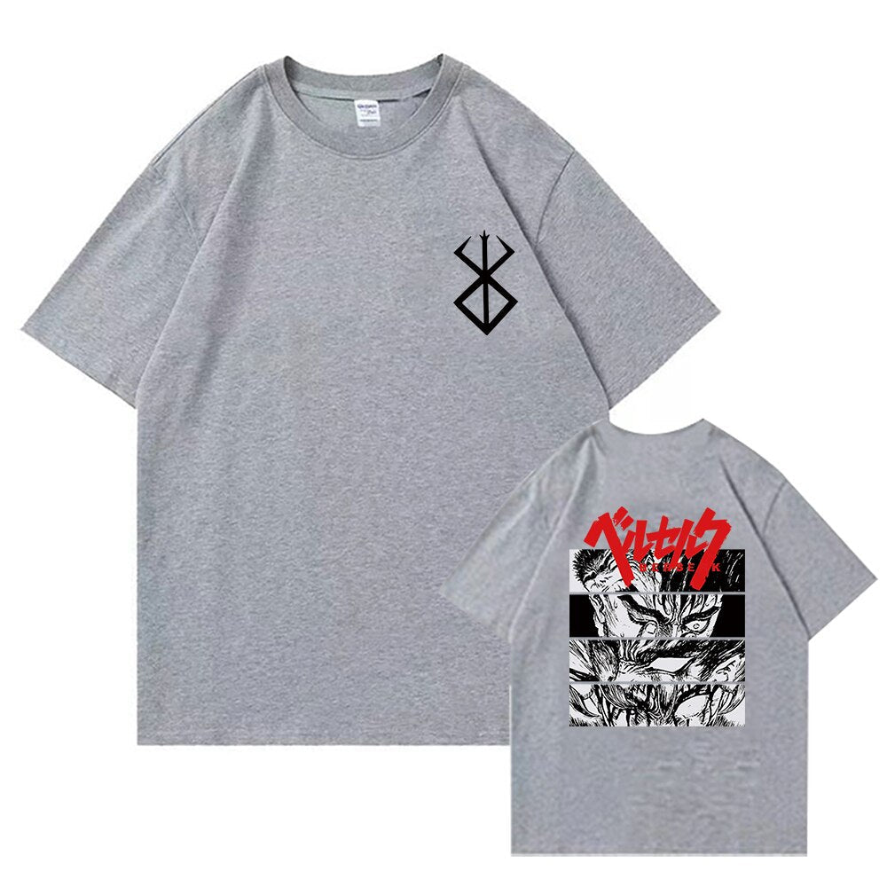 MAOKEI - Berserk Guts Rage Capture T-Shirt - 1005004599113984-Black-S