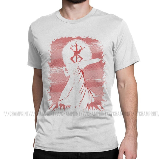 MAOKEI - Black Swordsman Berserk T-Shirt - 4000636362712-Black-S