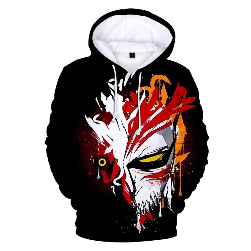 MAOKEI - Bleach Ichigo Hollow Mode 2 Hoodie - 1005003605114607-3D 1-XXS