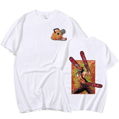 MAOKEI - Chainsaw Man Despair T-Shirt - 1005005124580578-Black-XS