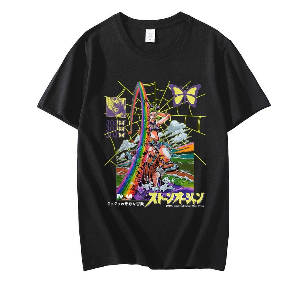 MAOKEI - Cujoh Fashion T-Shirt - 1005003761431548-Black-XS