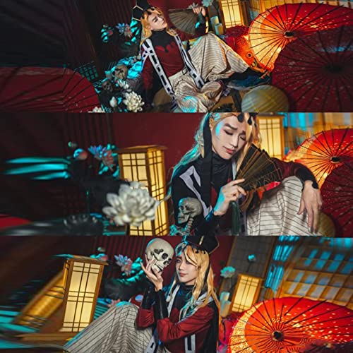 MAOKEI - Demon Slayer Doma Complete Cosplay Items - B0BZ8CF4PM-7