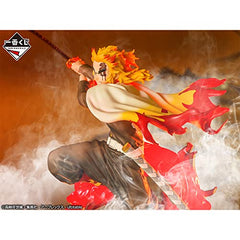 MAOKEI - Demon Slayer Kyojuro Rengoku Flame Jump Figure - B09RC7FZ6W