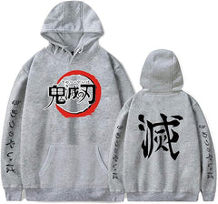MAOKEI - Demon Slayer Official Anime Kanji Hoodie Style 1 - B08L91DP5H-4
