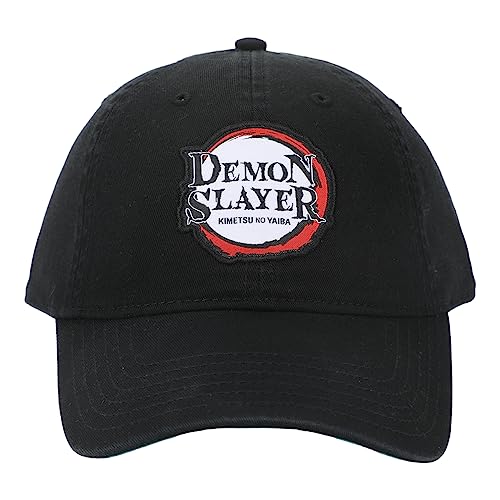 MAOKEI - Demon Slayer Official Emblem Bi-color Bi-side Baseball Hat - B0C887JYBC
