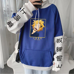 MAOKEI - Denki Winter Hoodie - 1005003481097220-Black-XS