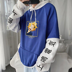 MAOKEI - Denki Winter Hoodie - 1005003481097220-Black-XS