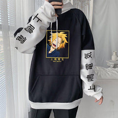 MAOKEI - Denki Winter Hoodie - 1005003481097220-Black-XS
