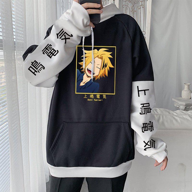 MAOKEI - Denki Winter Hoodie - 1005003481097220-Black-XS