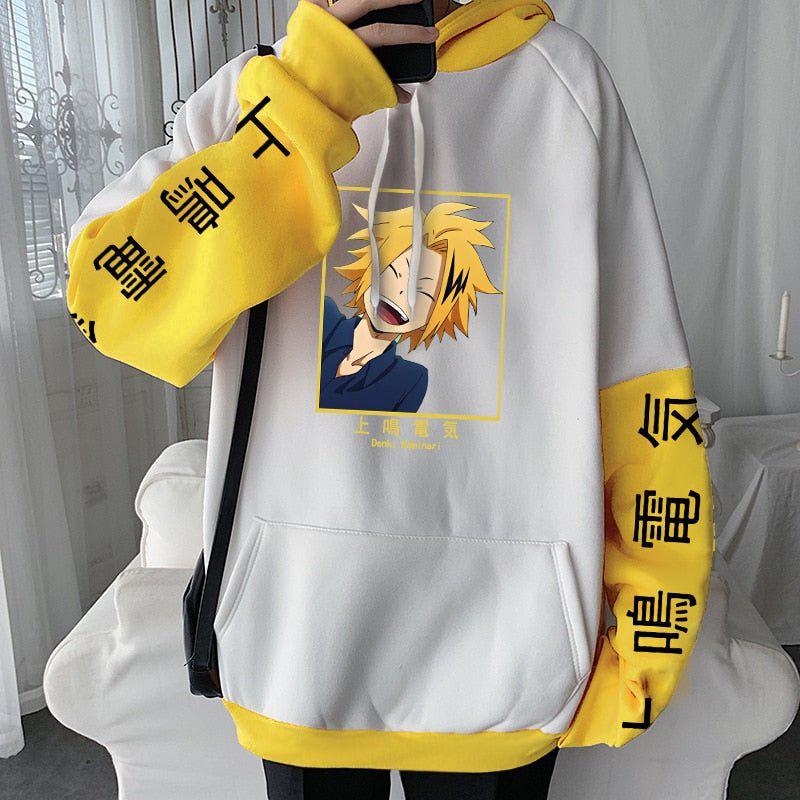 MAOKEI - Denki Winter Hoodie - 1005003481097220-Black-XS