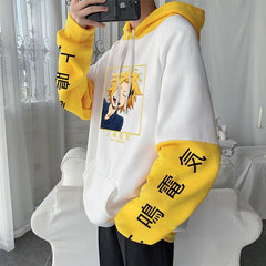 MAOKEI - Denki Winter Hoodie - 1005003481097220-Black-XS