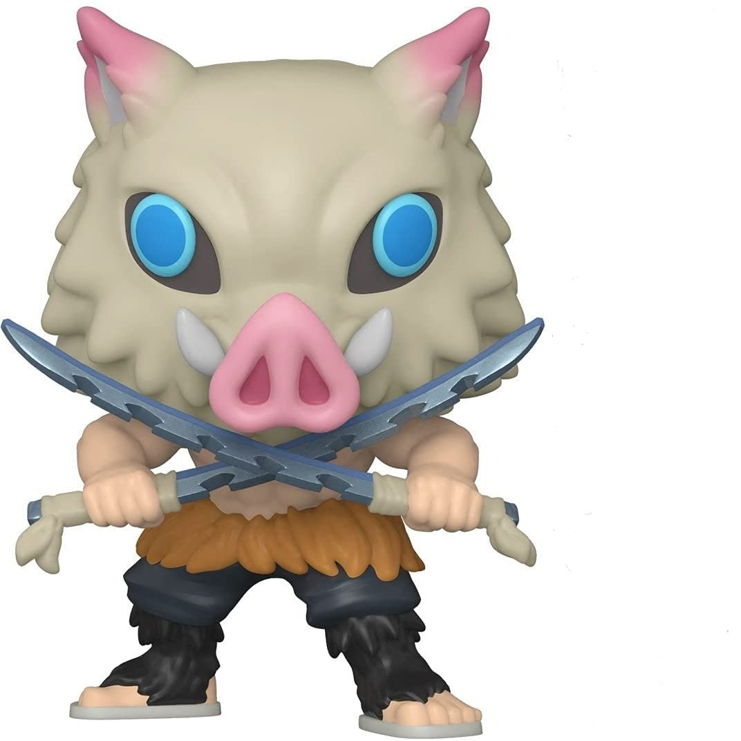 MAOKEI - Funko Demon Slayer - Inosuke Hashibira Attack Ready Figure - B09RFZLXWV