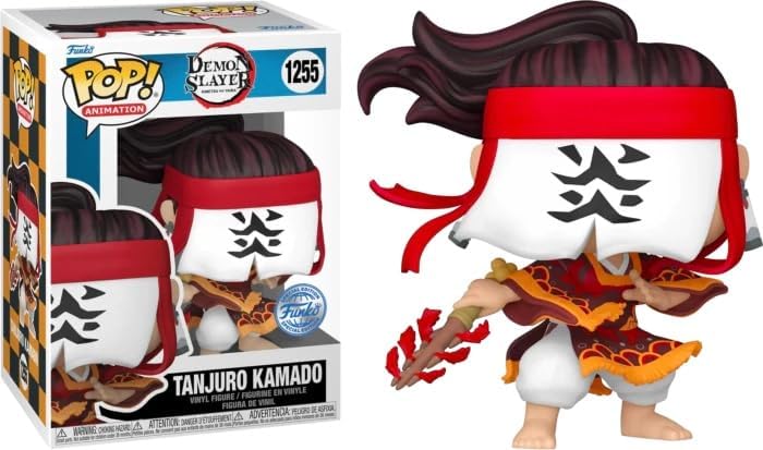 MAOKEI - Funko Demon Slayer - Tanjuro Kamado Hinokami Kagura Figure - B0BRTB2LWR