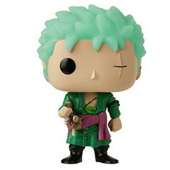 MAOKEI - Funko Pop One Piece - Roronoa Zoro Epic 3 Swords Pose Figure -