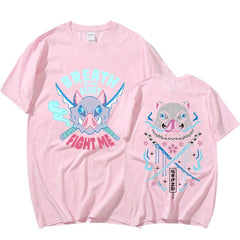 MAOKEI - Funny Inosuke Arms T-Shirt - 1005005051805802-Black-XS