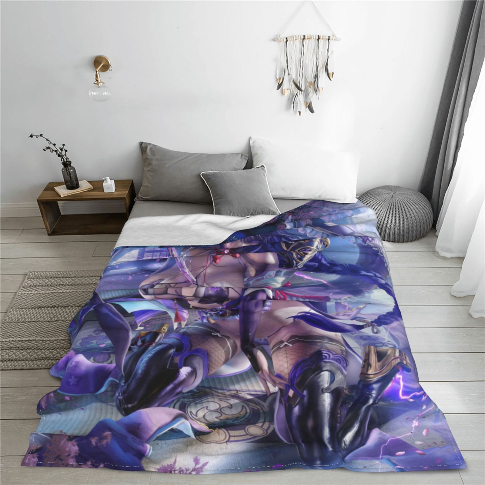 MAOKEI - Genshin Impact 3D Ecchi Style Blanket - 1005004277888865-Poster Blanket 2-100x125cm
