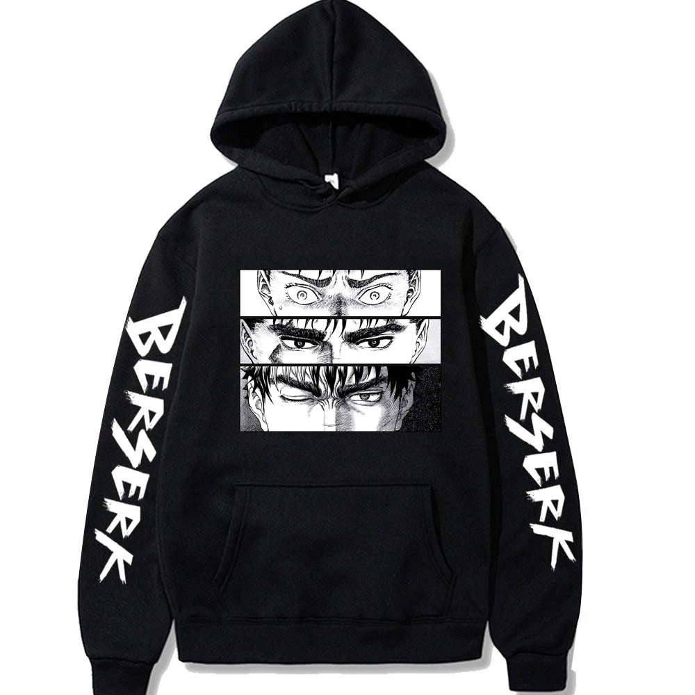 MAOKEI - Griffith Armor Fashion Hoodie - 1005004505340915-black-XS