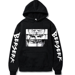 MAOKEI - Griffith Armor Fashion Hoodie - 1005004505340915-black-XS