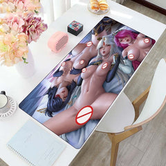 MAOKEI - Hentai 3D Style Gaming Keyboard Mat - 1005004194451860-6-29x25CM