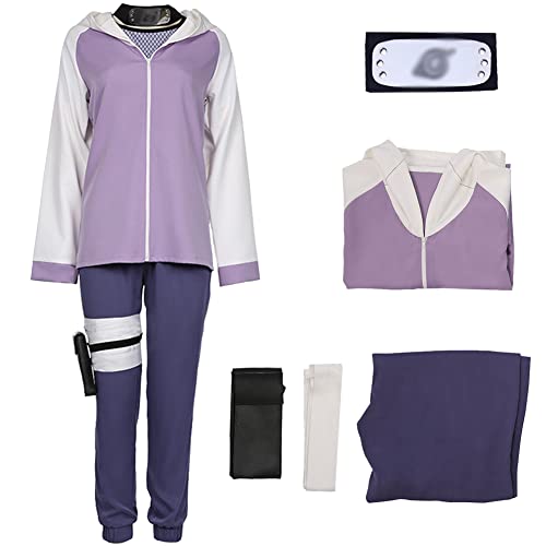 MAOKEI - Hinata Hyuga Full Cosplay Costume - B0B1J1BP71