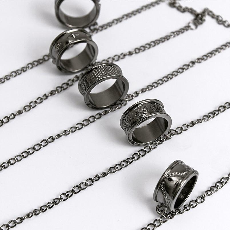 MAOKEI - Hunter x Hunter Ring - 1005001988561961-Black