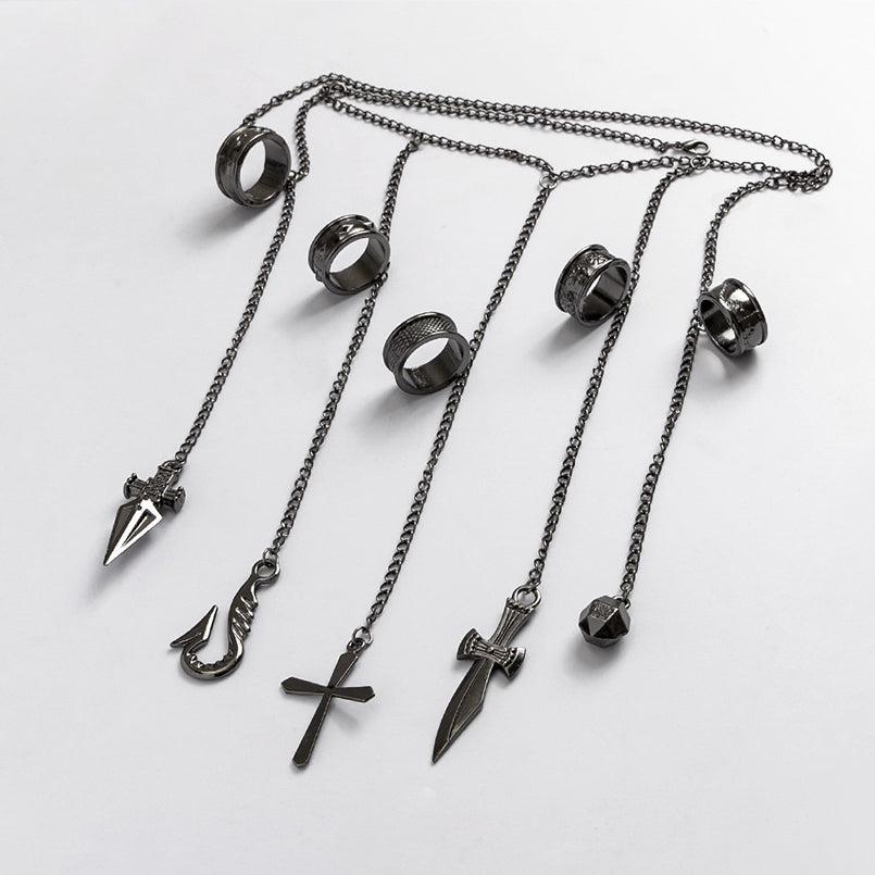 MAOKEI - Hunter x Hunter Ring - 1005001988561961-Black