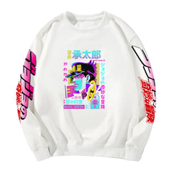 MAOKEI - JoJo Bizarre Jotaro Long Sleeve Hoodie - 1005003246724838-Black 1-XS