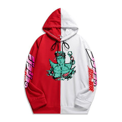 MAOKEI - JoJo Bizarre Jotaro Long Sleeve Hoodie - 1005003246724838-Black 1-XS