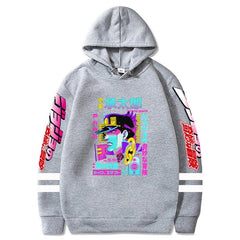MAOKEI - JoJo Bizarre Jotaro Long Sleeve Hoodie - 1005003246724838-Black 1-XS