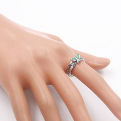 MAOKEI - Jolyne Cujoh Butterfly Ring - 1005004958651309-Resizable-Jolyne Cujoh