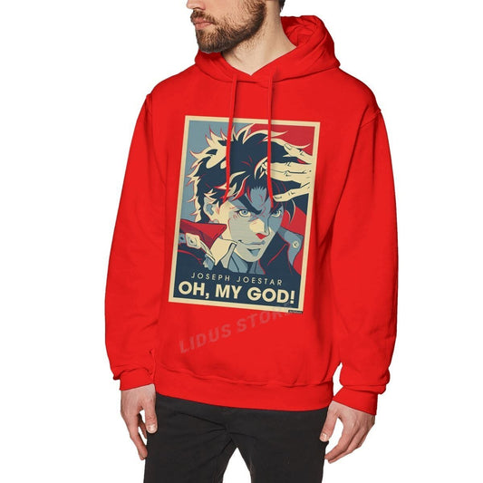 MAOKEI - Joseph Youth Style Hoodie - 1005003758563369-Black-S