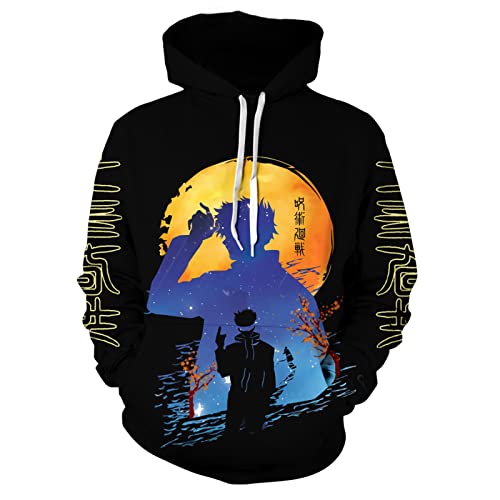 MAOKEI - Jujutsu Kaisen Gojo Satoru Road To Power Hoodie - B0CLYTZK7R