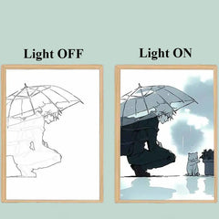 MAOKEI - Jujutsu Kaisen LED Light Painting Lamp - 1005006119269037-17-Large size Wireless