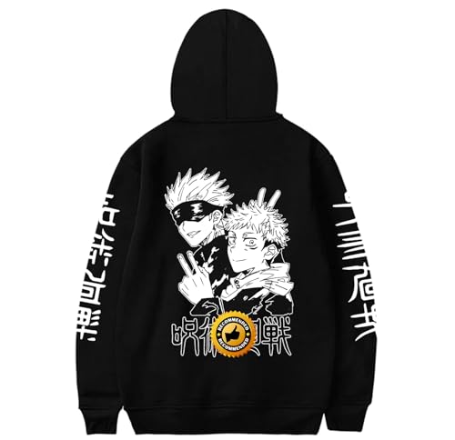 MAOKEI - Jujutsu Kaisen Satoru Gojo & Itadori Best Hoodie - B0CKMXZJK1