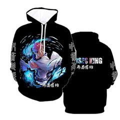 MAOKEI - Jujutsu Kaisen Sukuna Cursed Attack Hoodie - B0CLJBY8CD