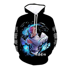 MAOKEI - Jujutsu Kaisen Sukuna Cursed Attack Hoodie - B0CLJBY8CD