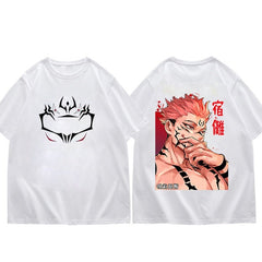 MAOKEI - Jujutsu Kaisen Sukuna Special Cool Pose 2 T Shirt - 1005004749654716-WT-jujutsu530h-j550-S