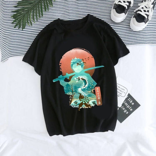 MAOKEI - Kamado Tangiro Attack Move II T-Shirt, - B09GK539HL