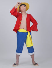 MAOKEI - Luffy TottoLand Style Cosplay Costume - B09SG2NVV7