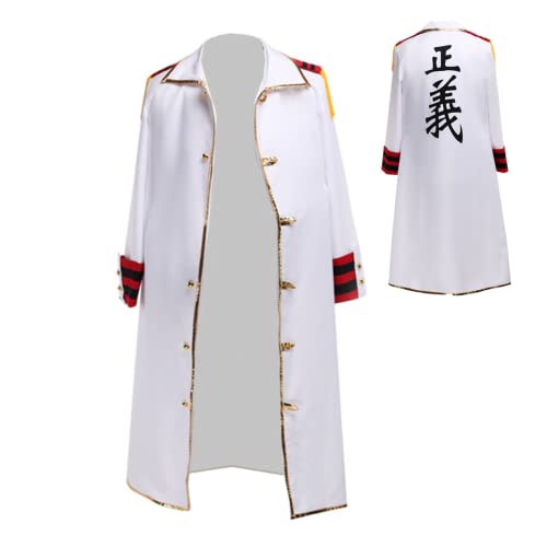 MAOKEI - Monkey D Garp Cosplay Marine Cloak - B0BRXRXF69